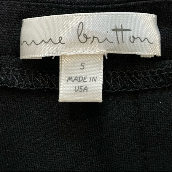 Nine Britton - Black Scalloped Skirt - Size Small - Picture 3 of 3